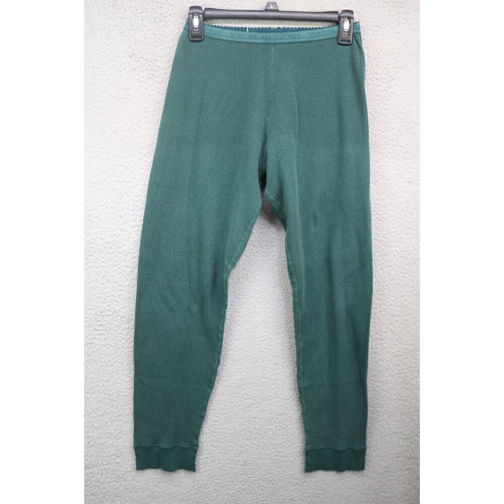 Victoria's Secret Green Waffle Knit Pajama Pants-Size Small